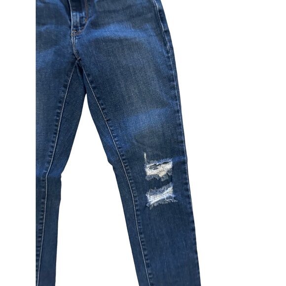 LEVIS 711 Distressed Skinny Jeans Size 26 - Picture 4 of 5